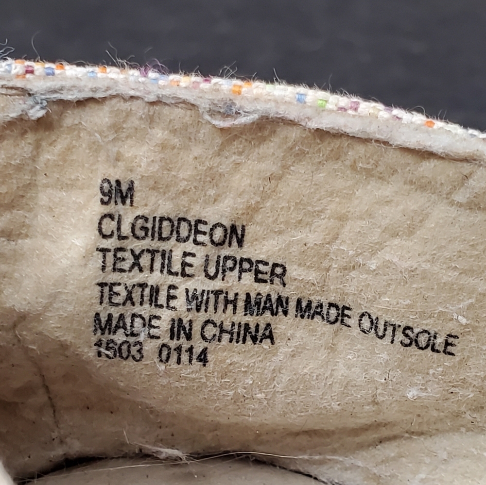 6) CLOUD9 Espadrilles Rainbow 🌈 Multi color flats Sz. 9 - Picture 3 of 7